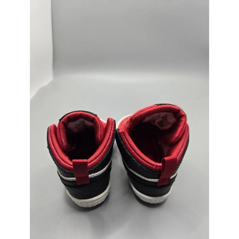 Nike Sky Jordan 1 TD Chicago Red White Black Infant Toddler Shoes Size 3C...